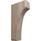 Ekena Millwork 1 3/4"W x 4"D x 8"H Clarksville Bracket, Walnut BKTW02X04X08CVWA - alternate 1